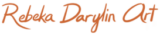 Rebeka Darylin Art logo with handwritten text